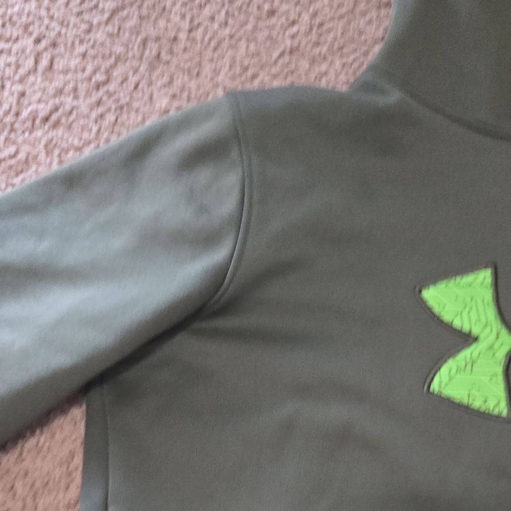 Under Armour Green Hoodie for Kids - Picture 7 of 8